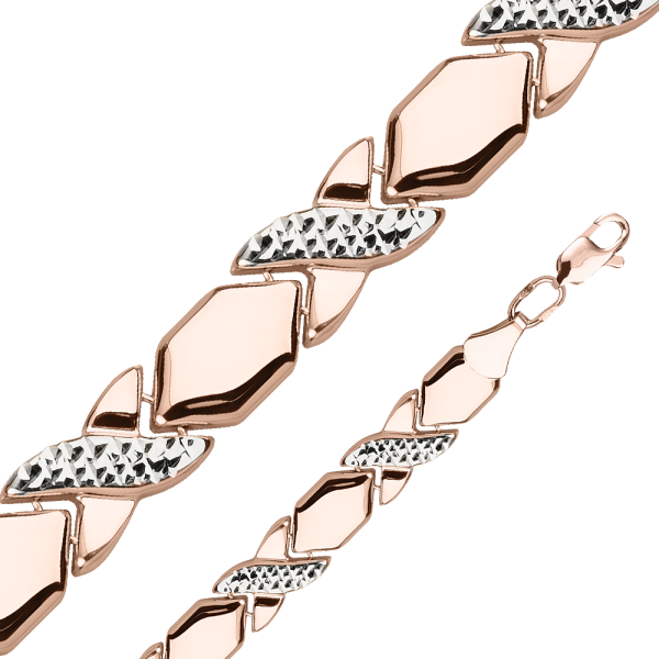 Браслет из красного золота